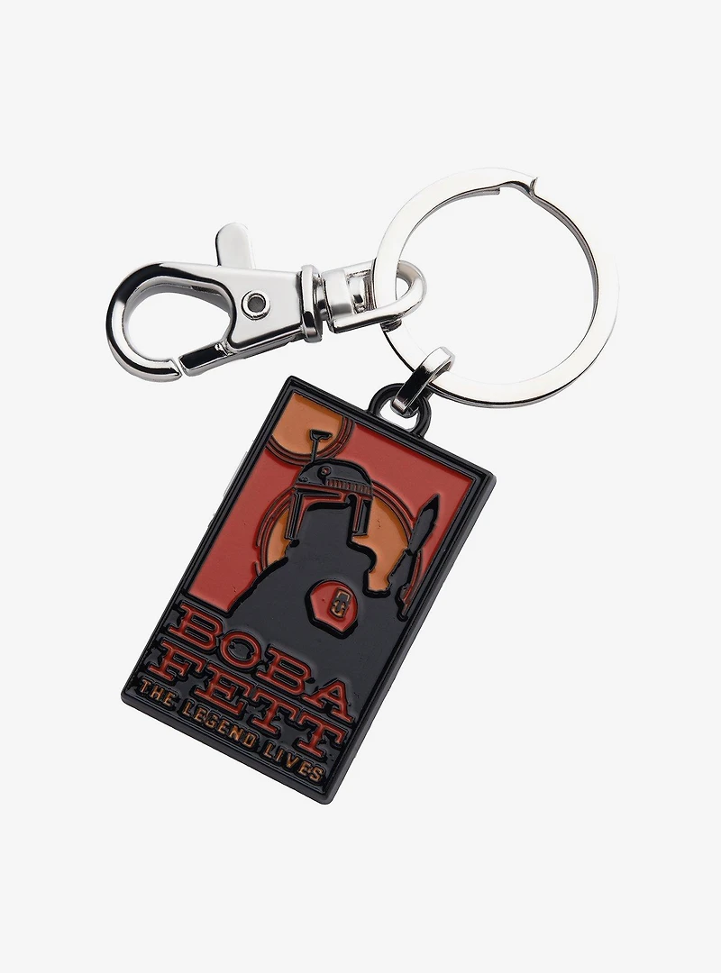 Star Wars Boba Fett The Legend Lives Keychain