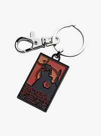 Star Wars Boba Fett The Legend Lives Keychain