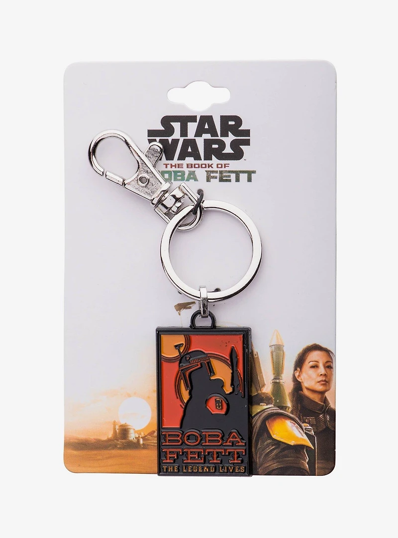 Star Wars Boba Fett The Legend Lives Keychain
