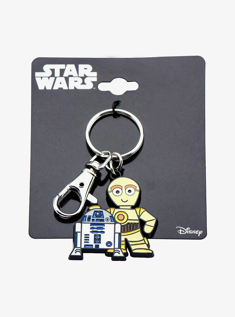 Star Wars R2-D2 and C-3PO Key Chain