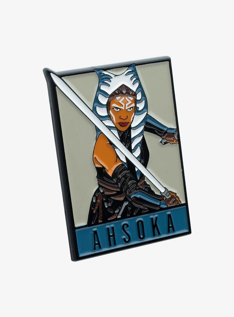 Star Wars Ahsoka Card Pin