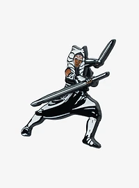 Star Wars Ahsoka Spinning Lightsaber Pin