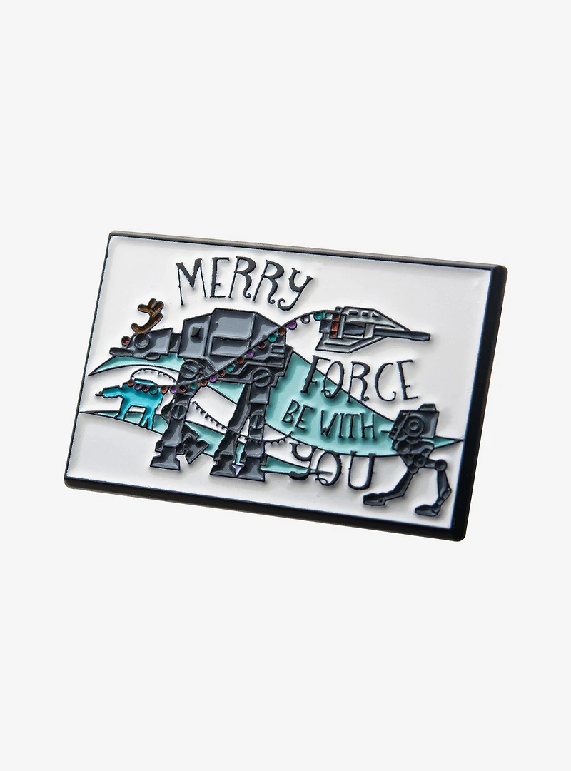 Star Wars AT-AT Christmas Lapel Pin