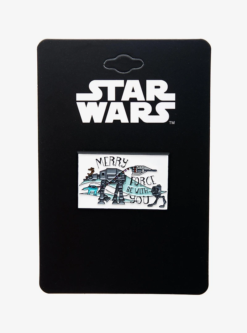 Star Wars AT-AT Christmas Lapel Pin