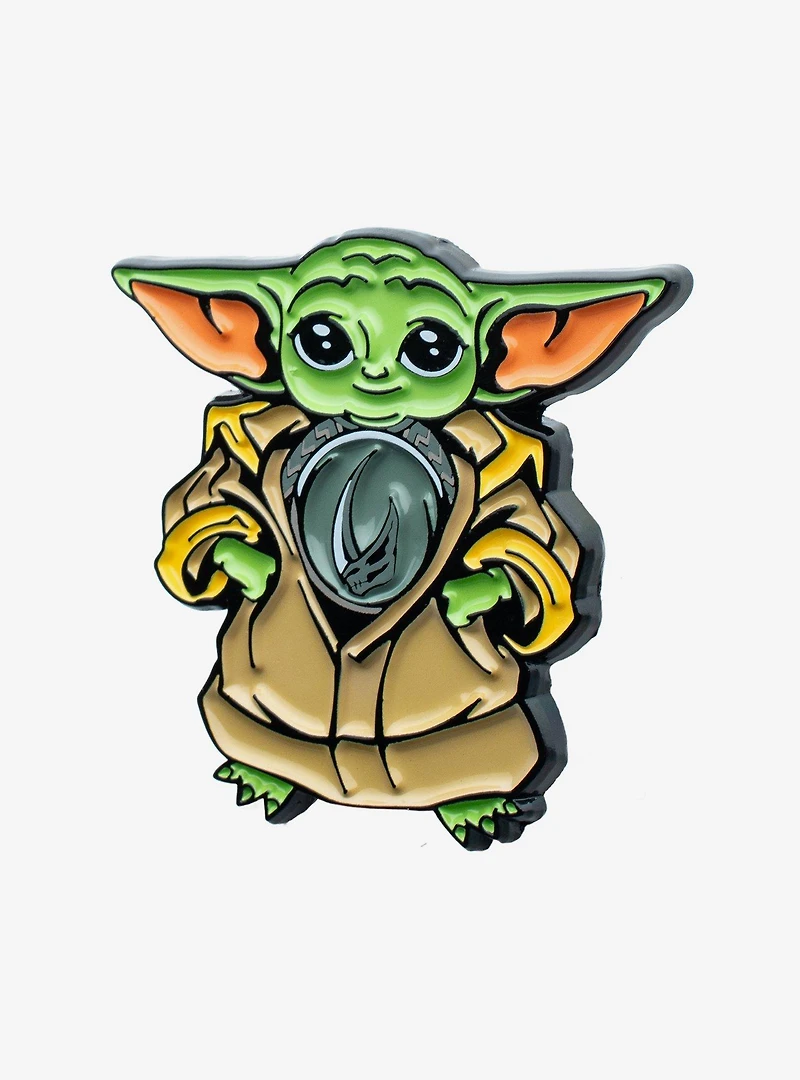 Star Wars Mandalorian 3 Grogu Mudhorn Armor Pin
