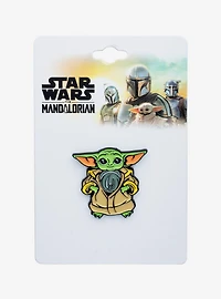 Star Wars Mandalorian 3 Grogu Mudhorn Armor Pin