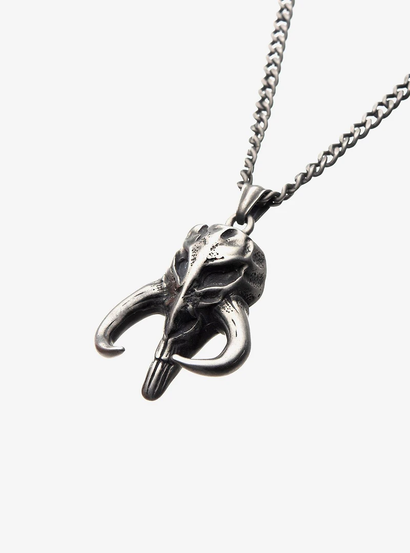 Star Wars Mandalorian Mythosaur Skull Pendant Necklace