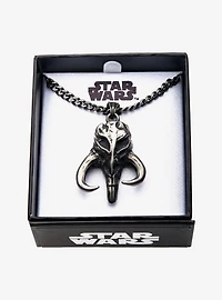 Star Wars Mandalorian Mythosaur Skull Pendant Necklace