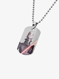Star Wars Rebels Inquisitor Kids Dog Tag Pendant Necklace