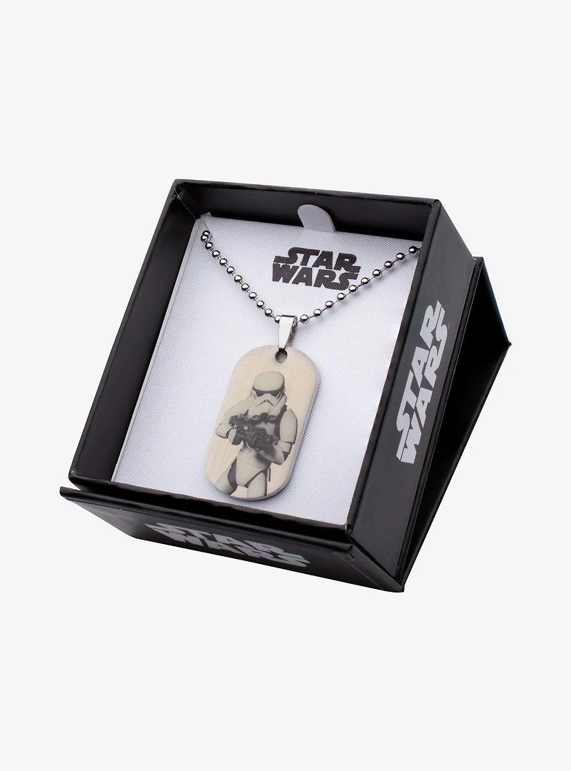 Star Wars Rebels Graphic Stormtrooper Kids Dog Tag Pendant Necklace