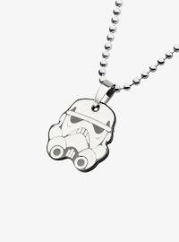 Star Wars Glow Rebels Stormtrooper Kids Pendant Necklace