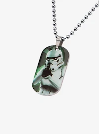 Star Wars Graphic Stormtrooper Kids Dog Tag Pendant Necklace