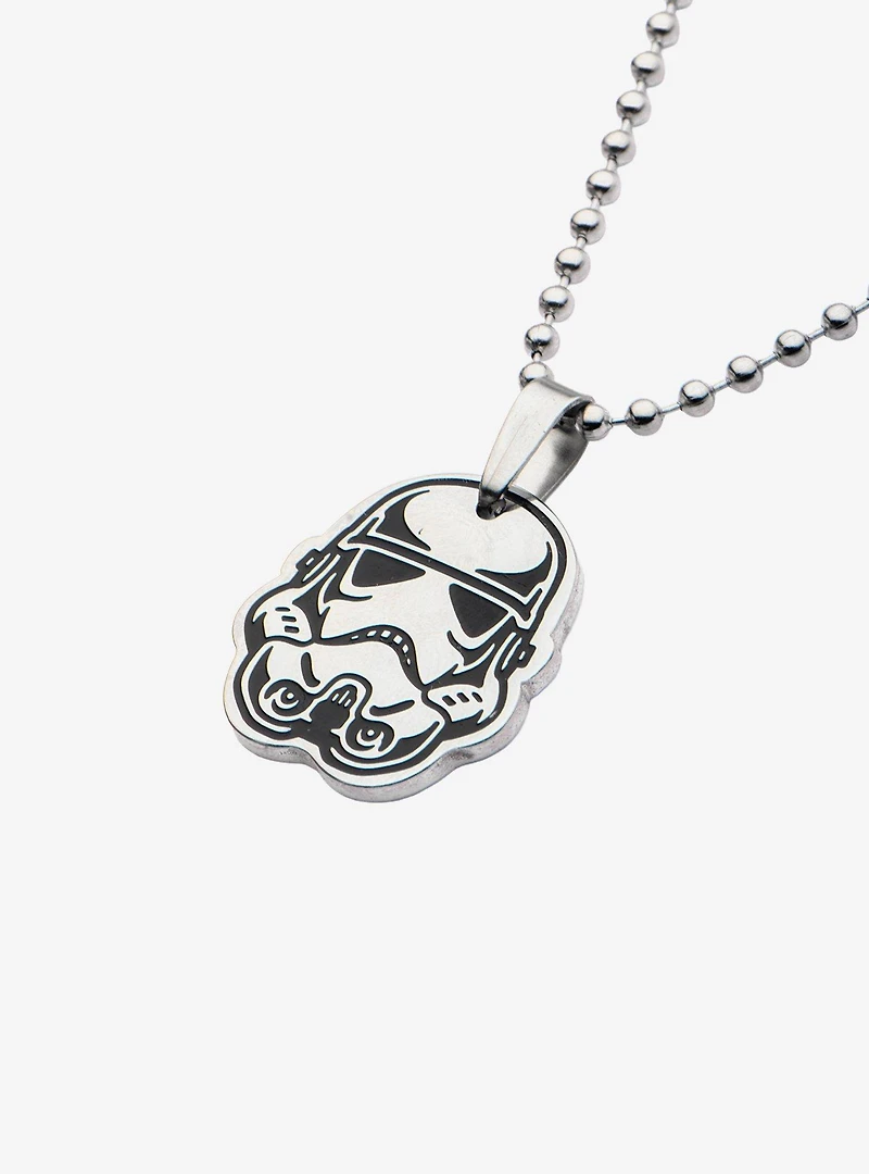 Star Wars Stormtrooper Enamel Pendant