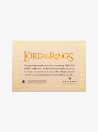 The Lord of the Rings Necklace and Frodo's Brooch Set
