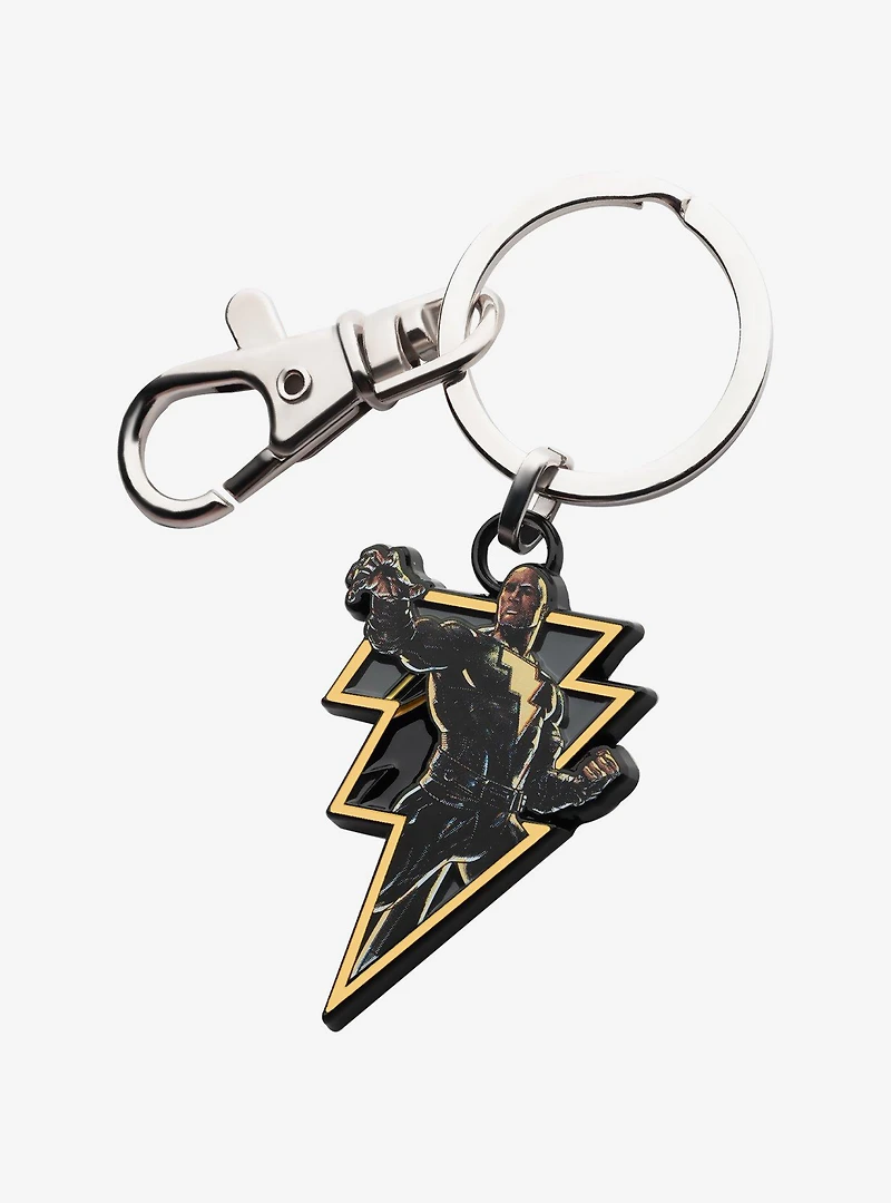 DC Comics Black Adam Lightning Keychain