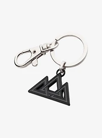 DC Comics Black Adam Triple Triangle Keychain