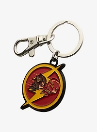 DC Comics The 2 Flashes Chibi Keychain