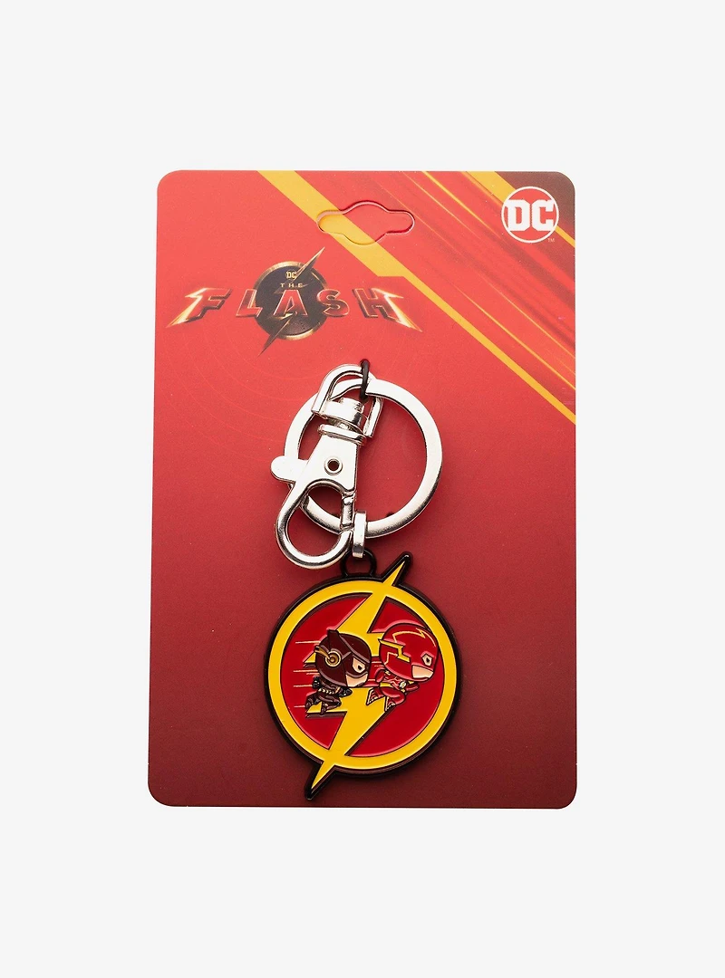 DC Comics The 2 Flashes Chibi Keychain