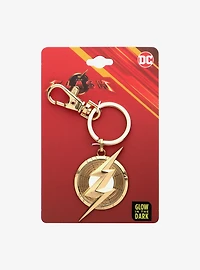 DC Comics The Flash Logo Chest Keychain