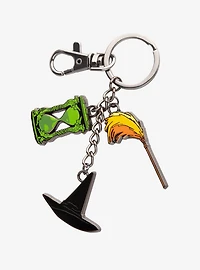 The Wizard of Oz Witch Multi Charm Enamel Keychain