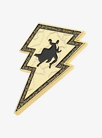 DC Comics Black Adam Lightning Bolt Pin