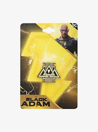DC Comics Black Adam Triple Triangle Pin