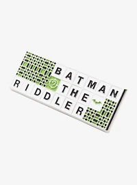 DC Comics Batman To The Riddler Xword Lapel Pin