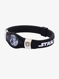 Star Wars Stormtrooper and Galactic Empire Symbol Kids Silicone Bracelet