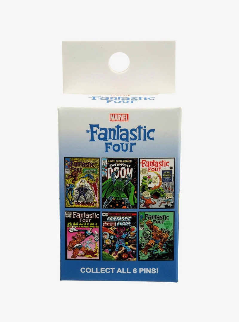 Marvel The Fantastic Four Comic Cover Print Blind Box Pin