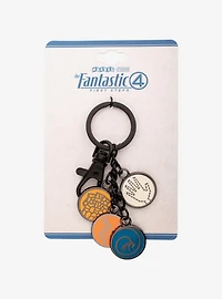Marvel The Fantastic Four: First Steps Movie Enamel Icon Keychain