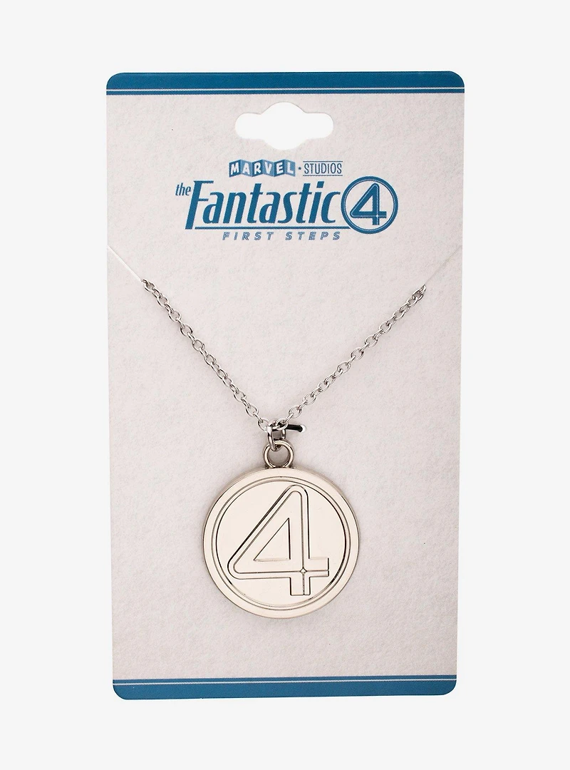 Marvel The Fantastic Four: First Steps Movie Logo Pendant Necklace