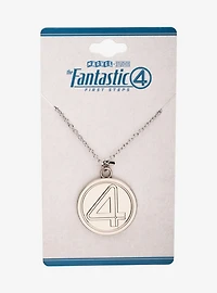 Marvel The Fantastic Four: First Steps Movie Logo Pendant Necklace