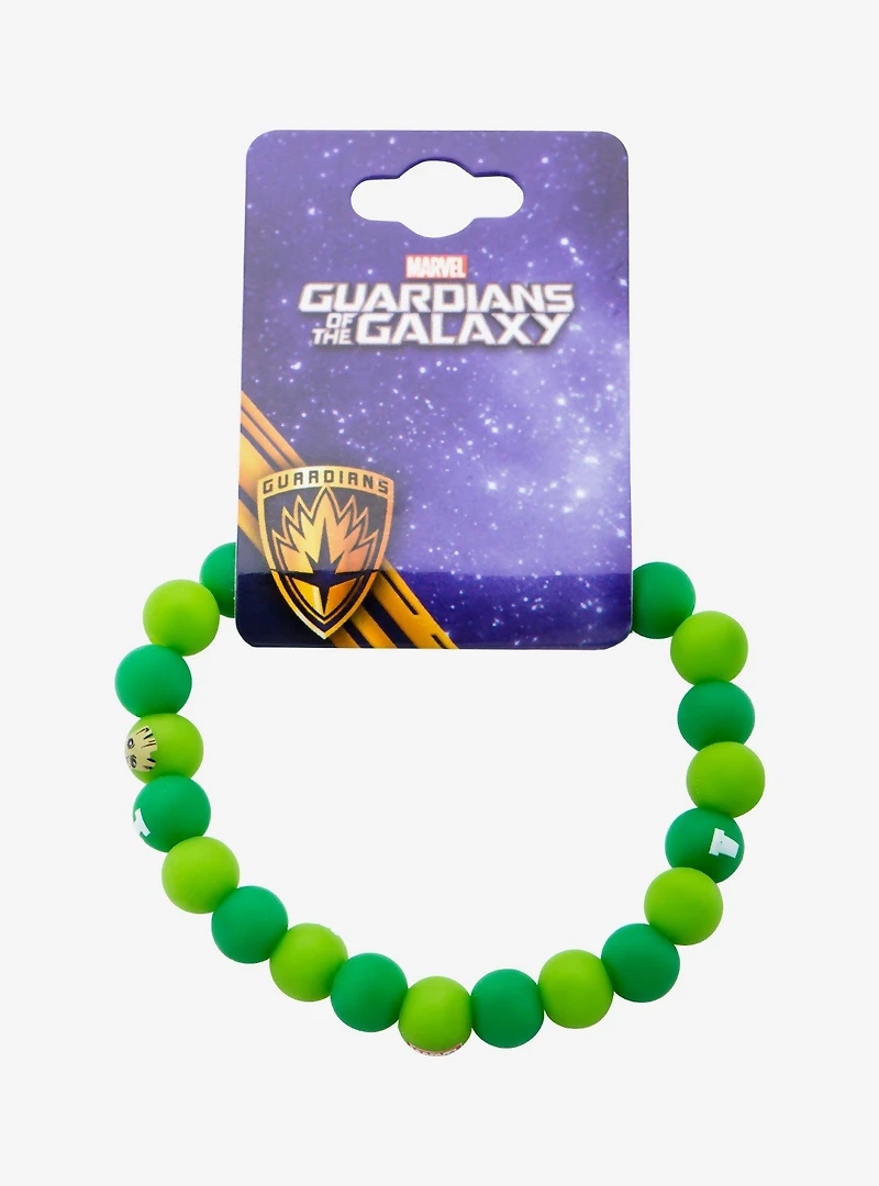Marvel Guardians of the Galaxy Groot Silicone Beads Bracelet