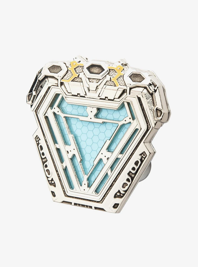 Marvel Avengers Iron Man Light Up Arc Reactor 5 Lapel Pin