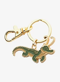 Marvel Loki Alligator Gold Plated Keychain