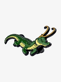 Marvel Loki Alligator Base Metal Pin