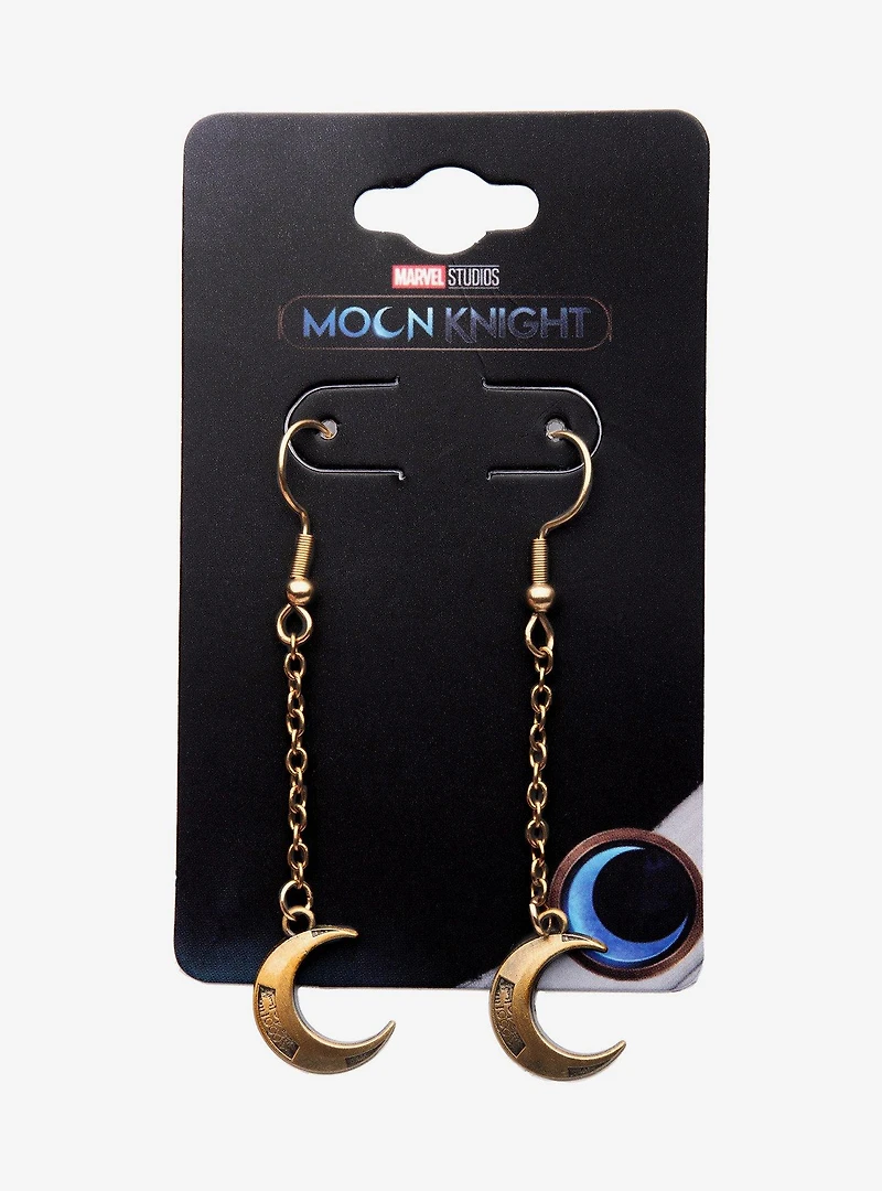 Marvel Moon Knight Crescent Earrings