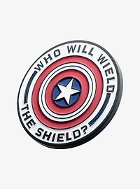 Marvel The Falcon and the Winter Soldier "Who Will Wield The Shield?" Lapel Pin