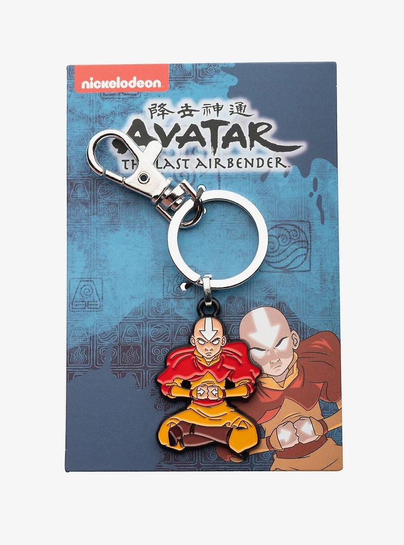 Avatar: The Last Airbender Avatar State Aang Keychain