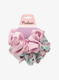 Pusheen Hair Scrunchies Set