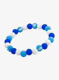 Star Wars R2-D2 Silicone Bead Bracelet