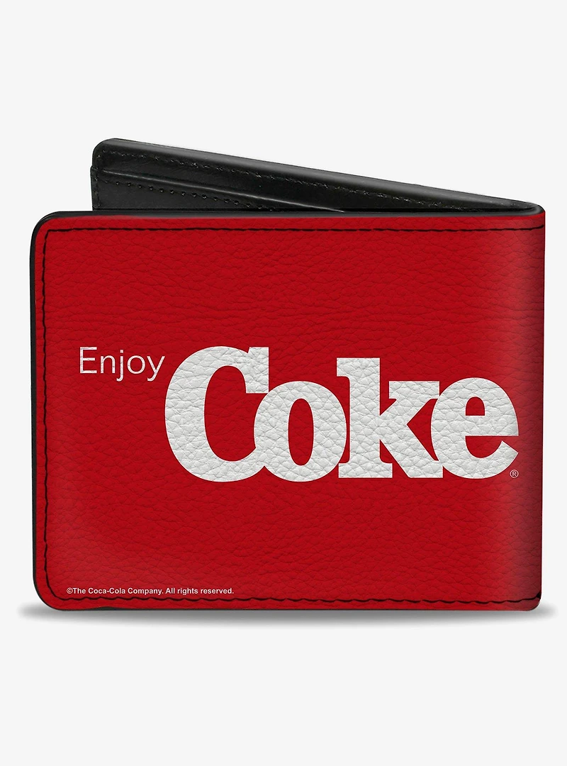 Coca-Cola Enjoy Coke Logo Bifold Wallet