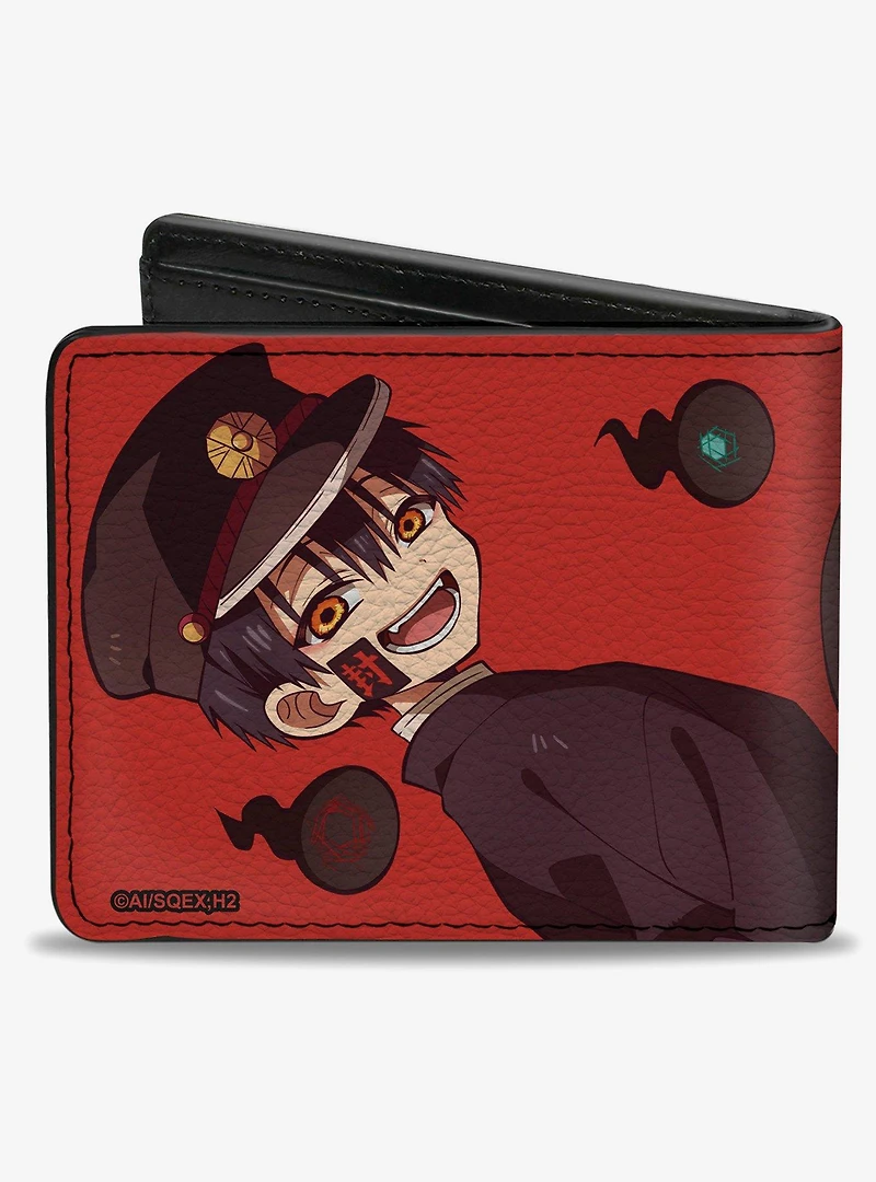 After-School Hanako-Kun Hanako Poses and Title Logo Bifold Wallet