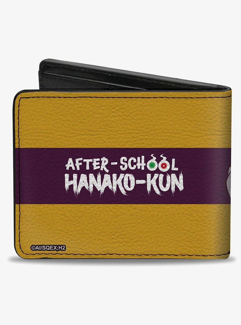 After-School Hanako-Kun Tsuchigomori Pose and Logo Bifold Wallet