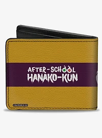 After-School Hanako-Kun Tsuchigomori Pose and Logo Bifold Wallet
