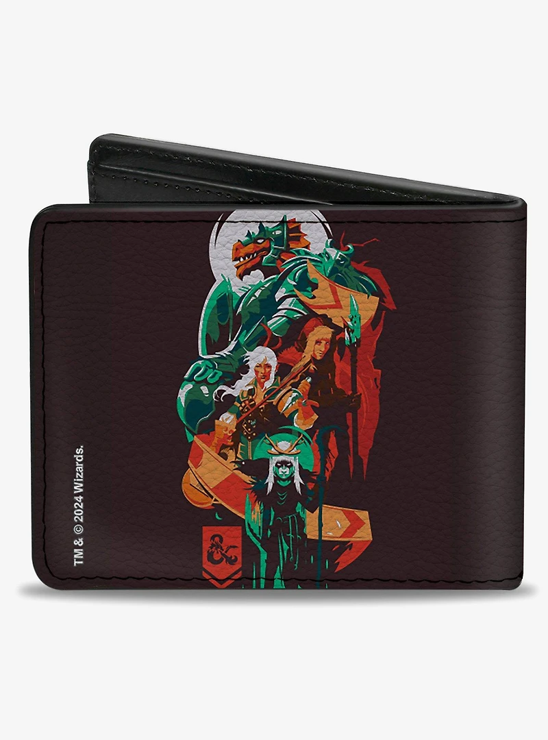 Dungeons & Dragons Characters Collage Bifold Wallet