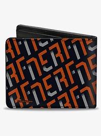 Nerf Team Nerf Icon and Text Collage Bifold Wallet