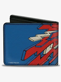 MTV Music Television Bolts Logo Bifold Wallet