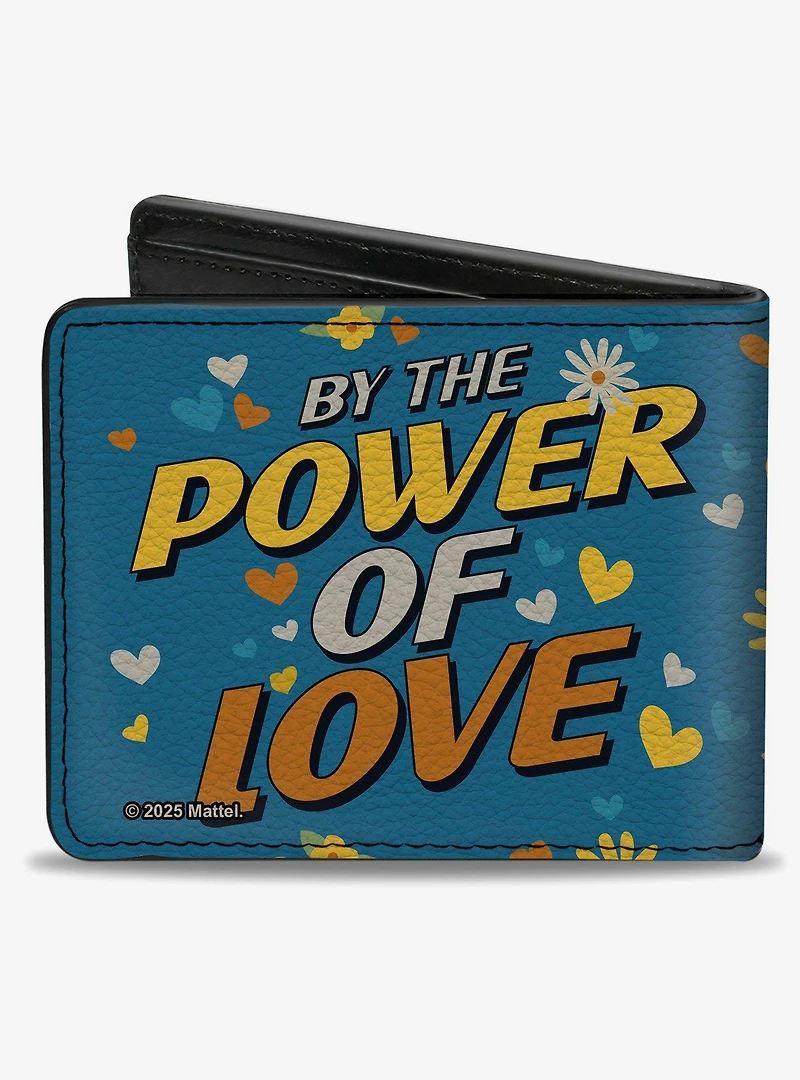 Masters of the Universe He Man By the Power of Love Hearts Pose Bifold Wallet