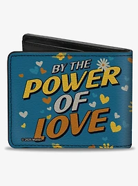 Masters of the Universe He Man By the Power of Love Hearts Pose Bifold Wallet